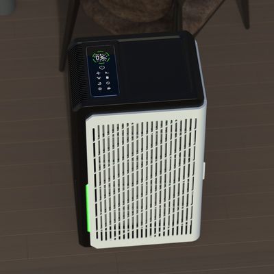 Living Room 240W Hepa Filter Wall Mounted Air Purifier With Humidification