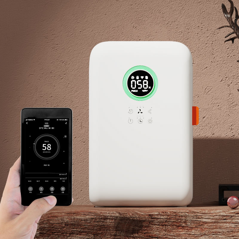 PM 2.5 Smart Portable Desktop Air Purifier Office Humidification Customized