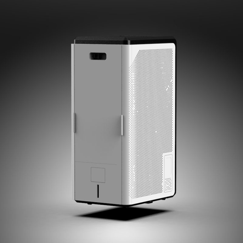 Whole House Humidification WiFi Air Purifier Hepa Filter UV Light
