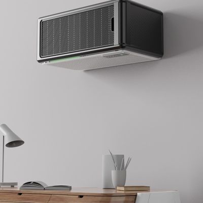 240m2 사무실 공기 정제 장치 벽은 알레르기를 위한 직류 전동기를 탑재했습니다